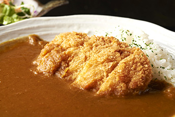 ロースカツカレー定食
